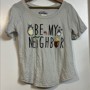 Her Universe Totoro Graphic Tee - White